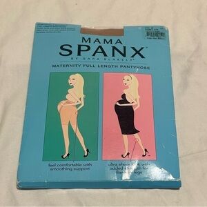 NEW Spanx Mama Full Length Nude Maternity Pantyhose Size A. Pregnancy Panel
